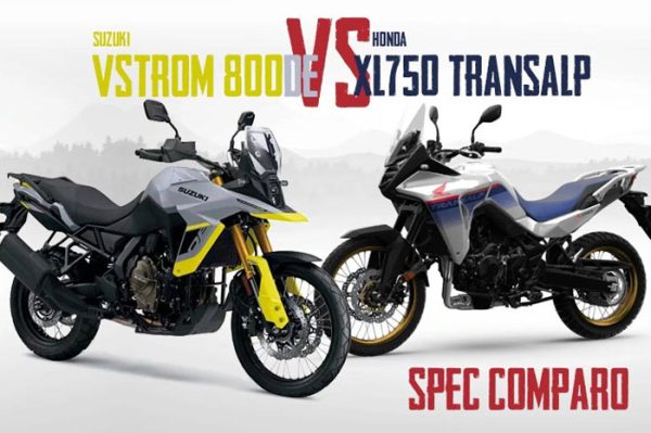 honda transalp 750 vs v strom 800de spec comapro