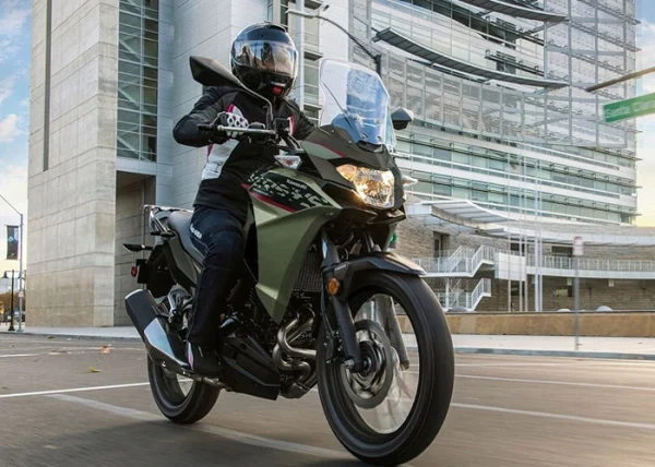 kawasaki adventure bike x 300 spotted in india