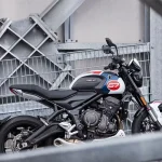 Triumph Trident 660 Special Edition debuts in UK! New tri-color option, with shift assist, belly pan, fly screen, same price as standard model.
