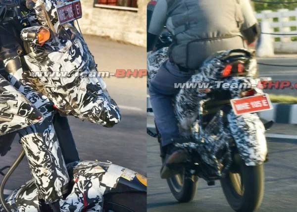adventure bike from bajaj spotted