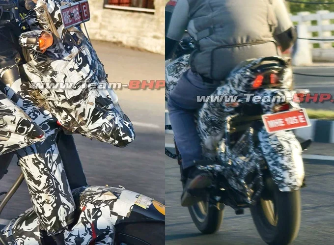 adventure bike from bajaj spotted