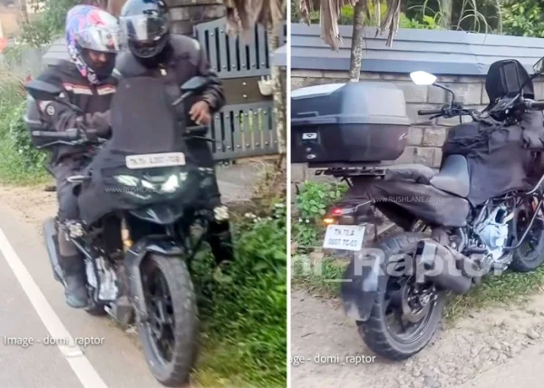 ടിവിഎസ് ബൈക്ക് നിരയിൽ നിന്ന് ആദ്യ സാഹസികൻ സ്പോട്ട് ചെയ്തു