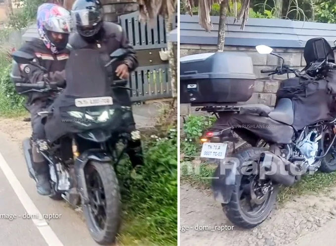 ടിവിഎസ് ബൈക്ക് നിരയിൽ നിന്ന് ആദ്യ സാഹസികൻ സ്പോട്ട് ചെയ്തു